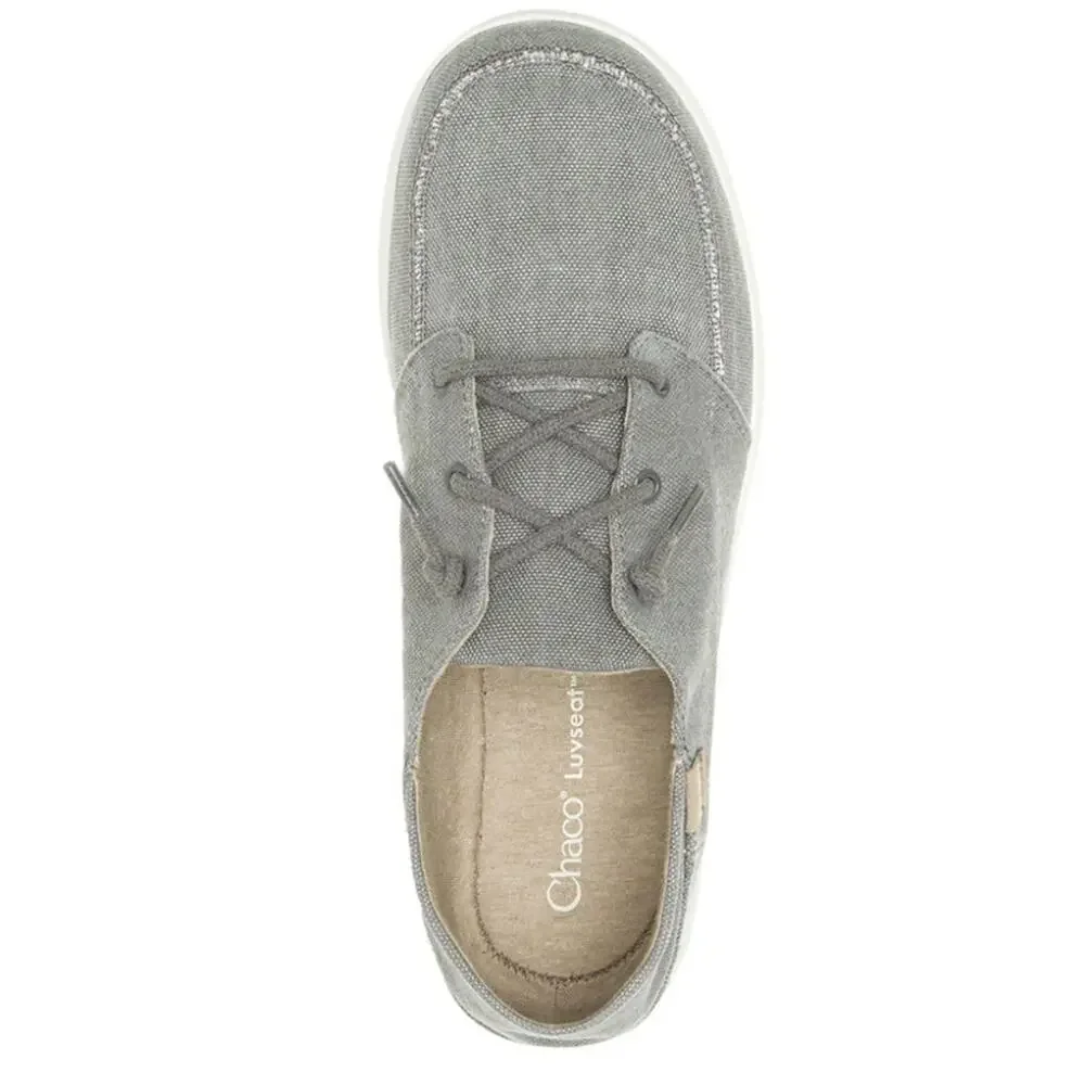 NEW Chaco Chillos men's gray canvas sneakers sz 7.5